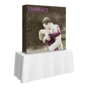 Embrace 5ft Square Tabletop Push-Fit Tension Fabric Display