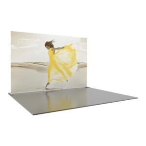 Formulate  Master 12ft Straight Fabric Backwall