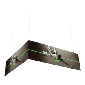 10ft x 10ft x 3ft L-Shaped Hanging Structure