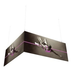 10ft x 10ft x 4ft L-Shaped Hanging Structure
