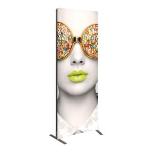 Vector Frame Curved 01 Fabric Banner Display