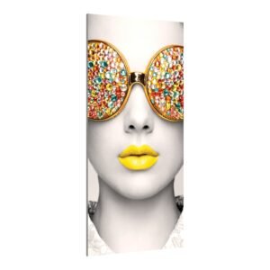 Vector Frame Edge R-04 Rectangle Fabric Poster Display