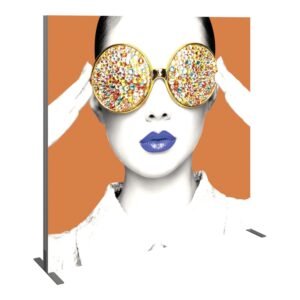 Vector Frame Light Box Square 03 Fabric Banner Display