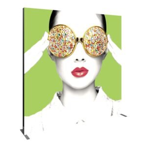 Vector Frame Light Box Square 04 Fabric Banner Display