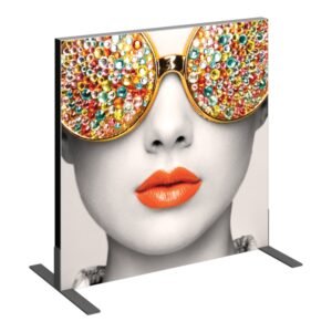 Vector Frame Square 01 Fabric Banner Display