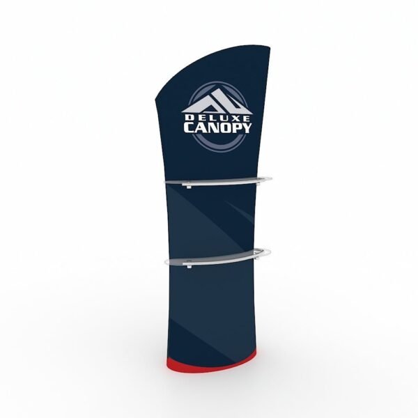 Angled Custom Printed Trade Show Top Banner Stand