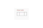 Circle 14 x 4 Rental Hanging Sign - Image 2