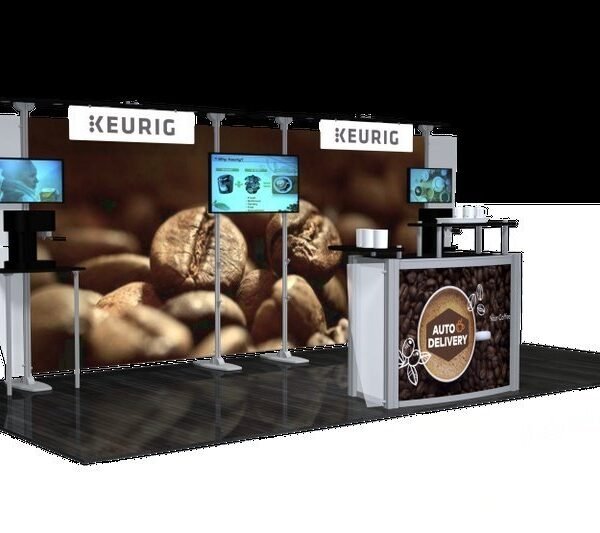 Keurig Modular Display 10x20 Kit3