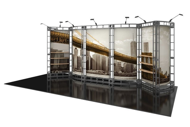Omicron Orbital Express 10ft x 20ft Truss Display - Image 3