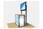 RE-1232 Rectangular Counter Kiosk - Image 3
