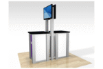 RE-1257 Double-Sided Pedestal Kiosk - Image 2