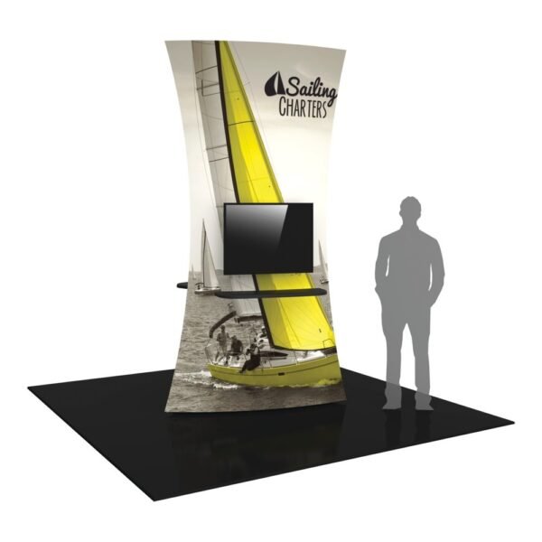 Formulate 10ft Tower 02 Tension Fabric Structure