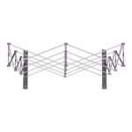 Hopup 5ft Straight Full Height Tension Fabric Display - Image 12