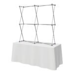 Hopup 5ft Straight Square Tabletop Tension Fabric Display - Image 11