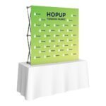 Hopup 5ft Straight Square Tabletop Tension Fabric Display - Image 5