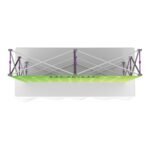 Hopup 5ft Straight Square Tabletop Tension Fabric Display - Image 8