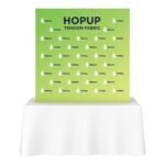 Hopup 5ft Straight Square Tabletop Tension Fabric Display - Image 2