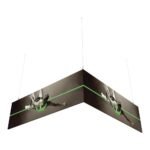 10ft x 10ft x 3ft L-Shaped Hanging Structure - Image 3