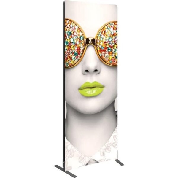 Vector Frame Curved 01 Fabric Banner Display