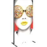 Vector Frame Light Box Rectangle 02 Fabric Banner Display - Image 2