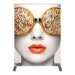 Vector Frame Rectangle 01 Fabric Banner Display - Image 3
