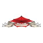 Xclaim 14ft 10 Quad Pyramid Fabric Popup Display Kit 01 - Image 5
