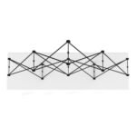 Xclaim 8ft Tabletop 3 Quad Pyramid Fabric Popup Display Kit 02 - Image 9