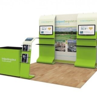 10x10 Vendor Booth Display | Trade Show Exhibit Solution