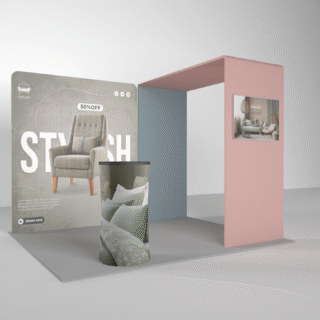 10ftx10ft Trade Show Booth Max Kit 1