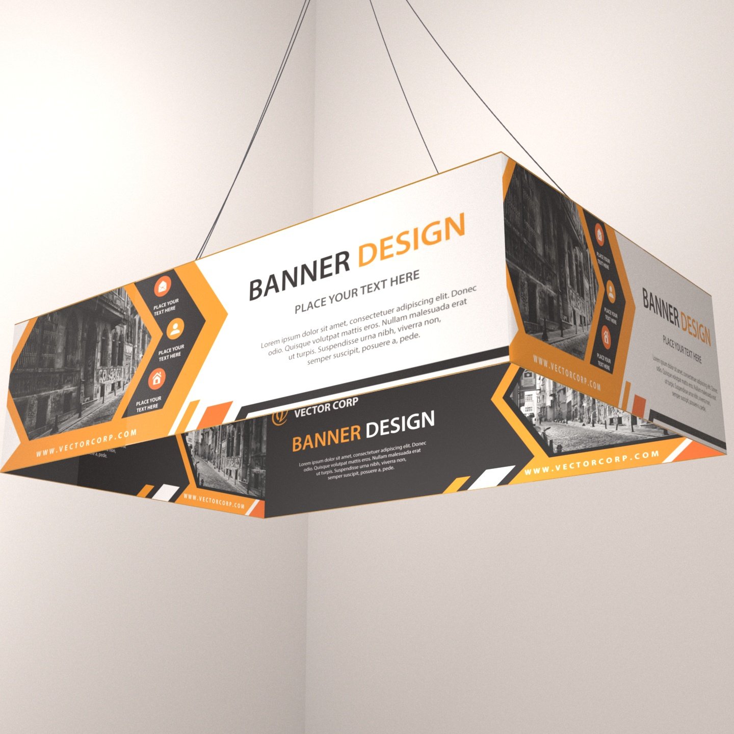 Trade Show Hanging Sign 3 Trade Show Hanging Sign - Image 3
