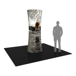 Formulate Cylinder Tower 03 Tension Fabric Structure