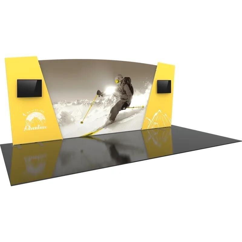 Formulate Designer Series 20ft Fabric Backwall Kit 06 1 Formulate Designer Series 20ft Fabric Backwall Kit 06