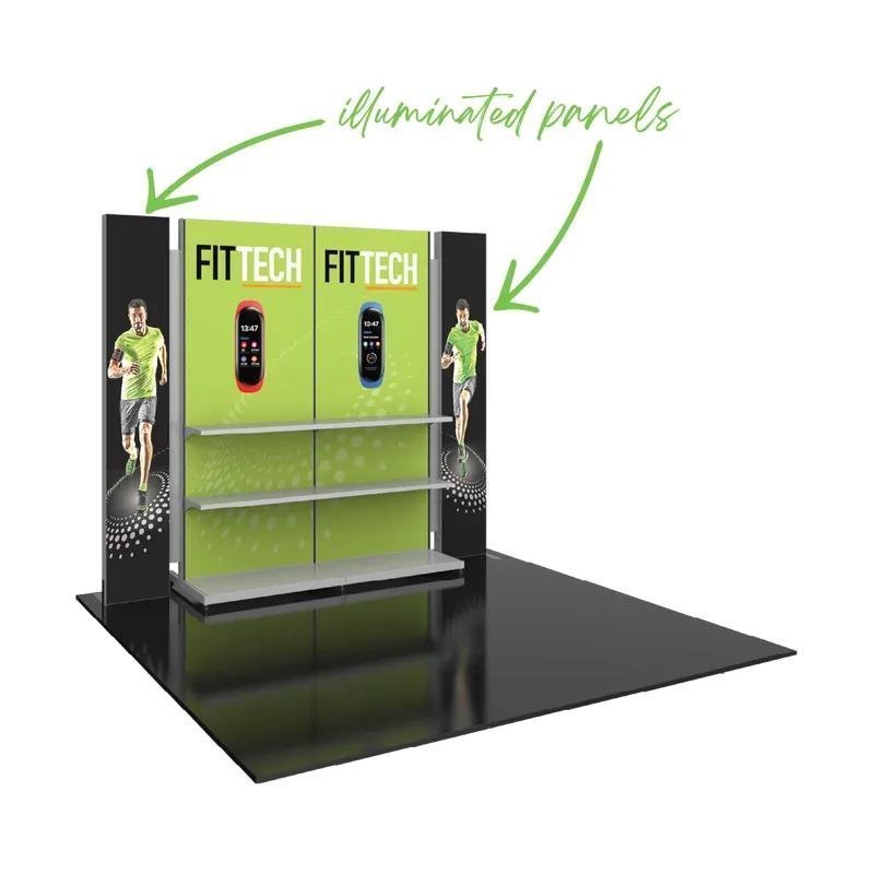 Hybrid Pro 10ft Modular Backwall Kit 35 1 Hybrid Pro 10ft Modular Backwall Kit 35