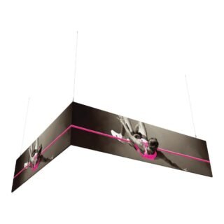 12ft x 12ft x 3ft L-Shaped Hanging Structure