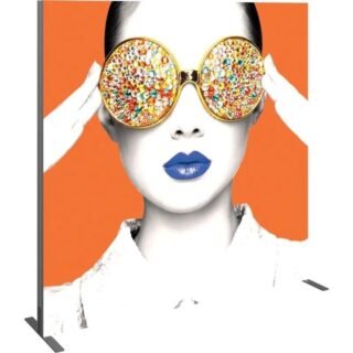 Vector Frame Light Box Square 03 Fabric Banner Display