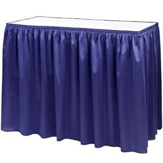 4'L x 24"W x 42"H Draped Counter