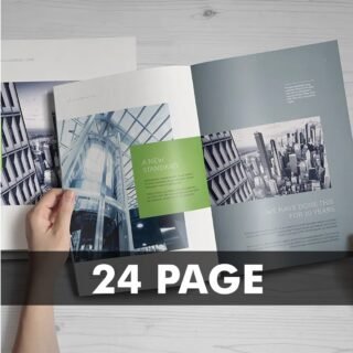 24 Page Booklets Full Size - Order Now - Fast Delivery