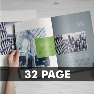 32 Page Booklets Full Size - Order Now - Fast Delivery