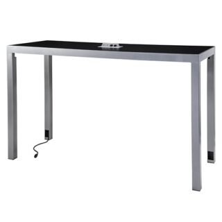 Ventura Communal Bar Table - Powered Black