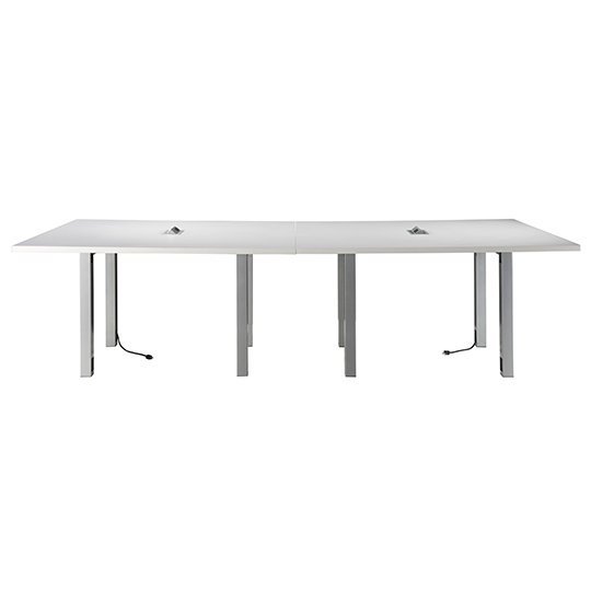 10' Powered Table - White 1 10' Powered Table - White