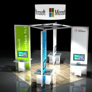 Microsoft Custom Modular Display - 20ft x 20ft