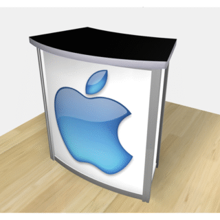 RE-1228 / Small Curved Counter