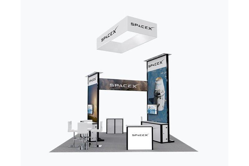 Space X Custom Modular Display 1 Space X Custom Modular Display