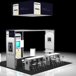 Uber Custom Modular Display - 20ft x 20ft