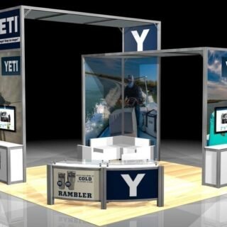 Yeti Custom Modular Display - 20ft x 20ft