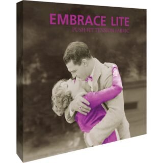 Embrace Lite 7.5ft Full Height Push-Fit Tension Fabric Display