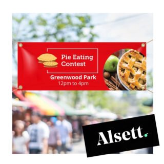 13oz Indoor Banner Printing - Free Delivery