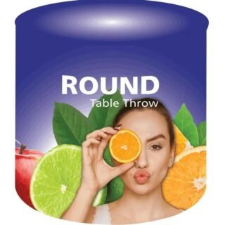 Round Premium Dye Sub Table Throw