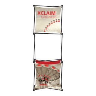 Xclaim 2.5ft Fabric Popup Display Kit 02