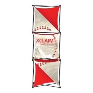 Xclaim 2.5ft Fabric Popup Display Kit 04